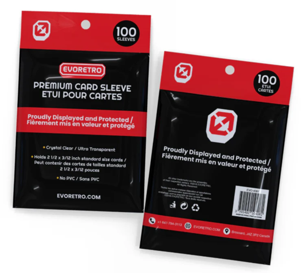 EvoRetro Card Sleeves