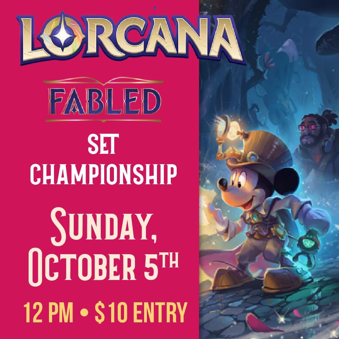 Disney Lorcana: Fabled Set Championship
