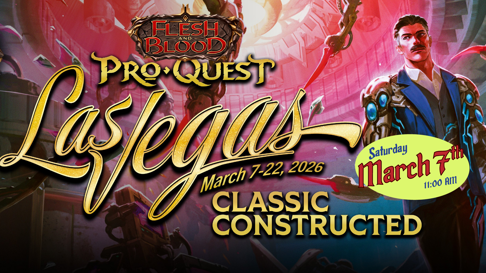 Flesh and Blood TCG - Pro Quest Las Vegas Entry