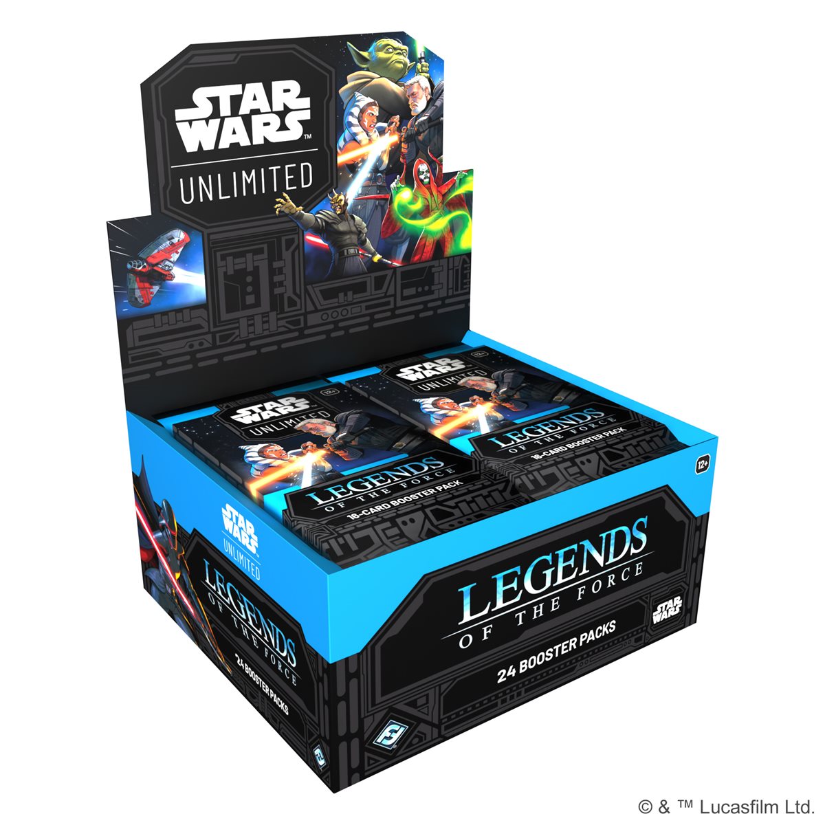 Star Wars: Unlimited: Legend of the Force Booster Box (24 packs)