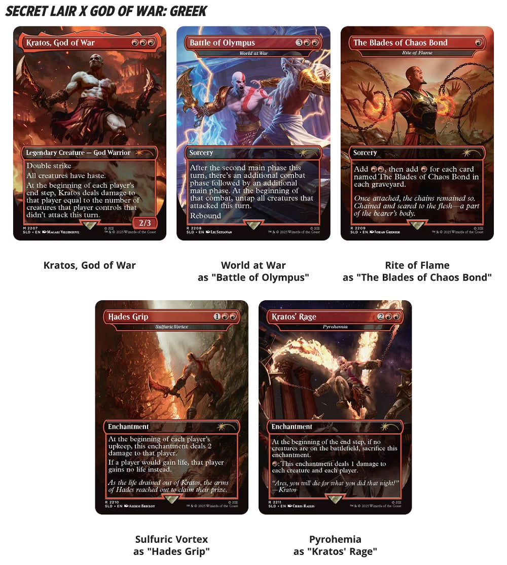 Magic: The Gathering - Secret Lair x Playstation Superdrop Regular