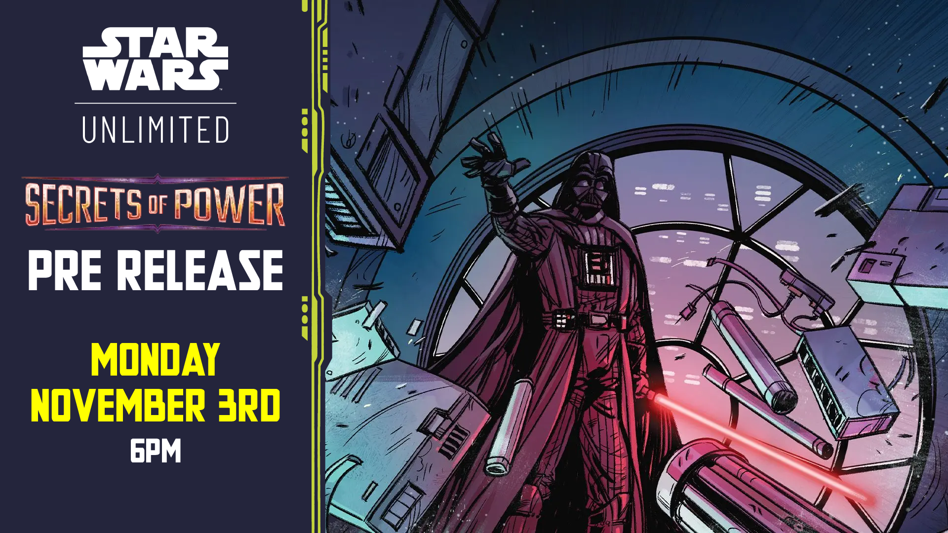 Star Wars: Unlimited - Secrets of Power Pre-Release Ticket