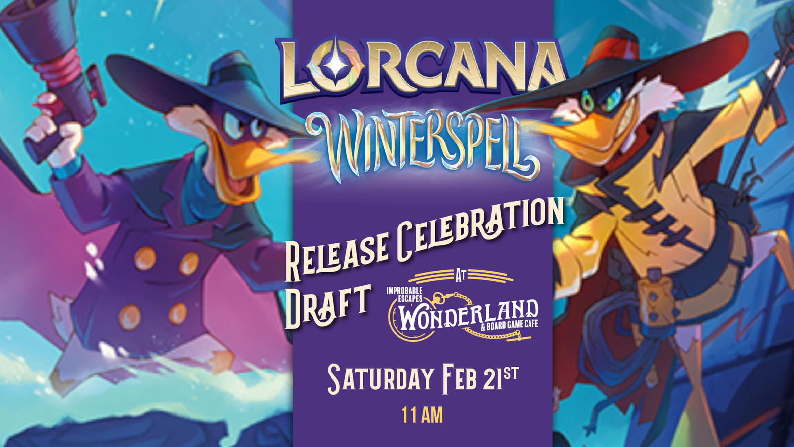 Disney Lorcana: Winterspell Release Celebration Draft - February 21, 2026
