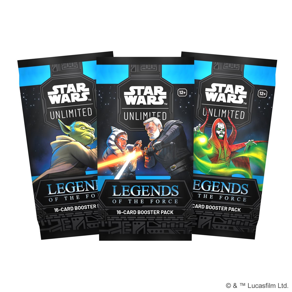 Star Wars: Unlimited: Legends of the Force Booster Pack (16 cards)