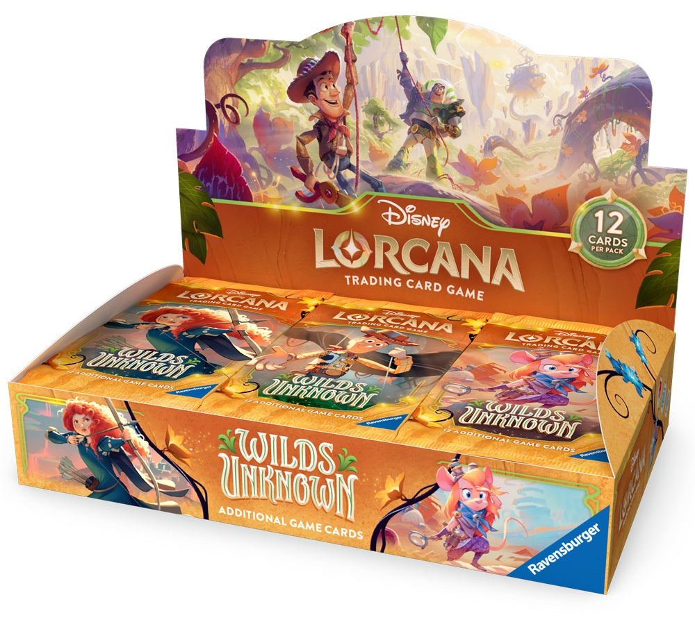 Disney Lorcana: Wilds Unknown - Booster Box (PRE-ORDER)