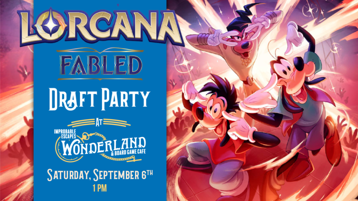 Disney Lorcana: Fabled Draft Event - September 6, 2025