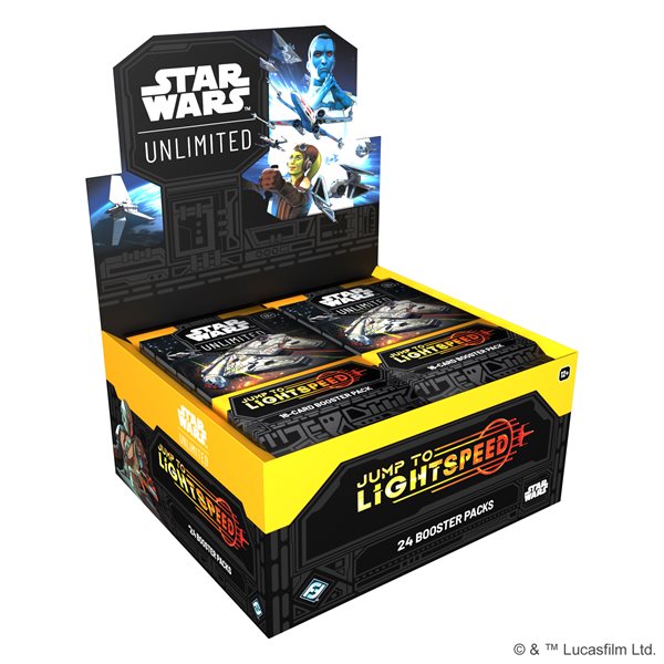Star Wars: Unlimited: Jump to Lightspeed Booster Box (24 packs)