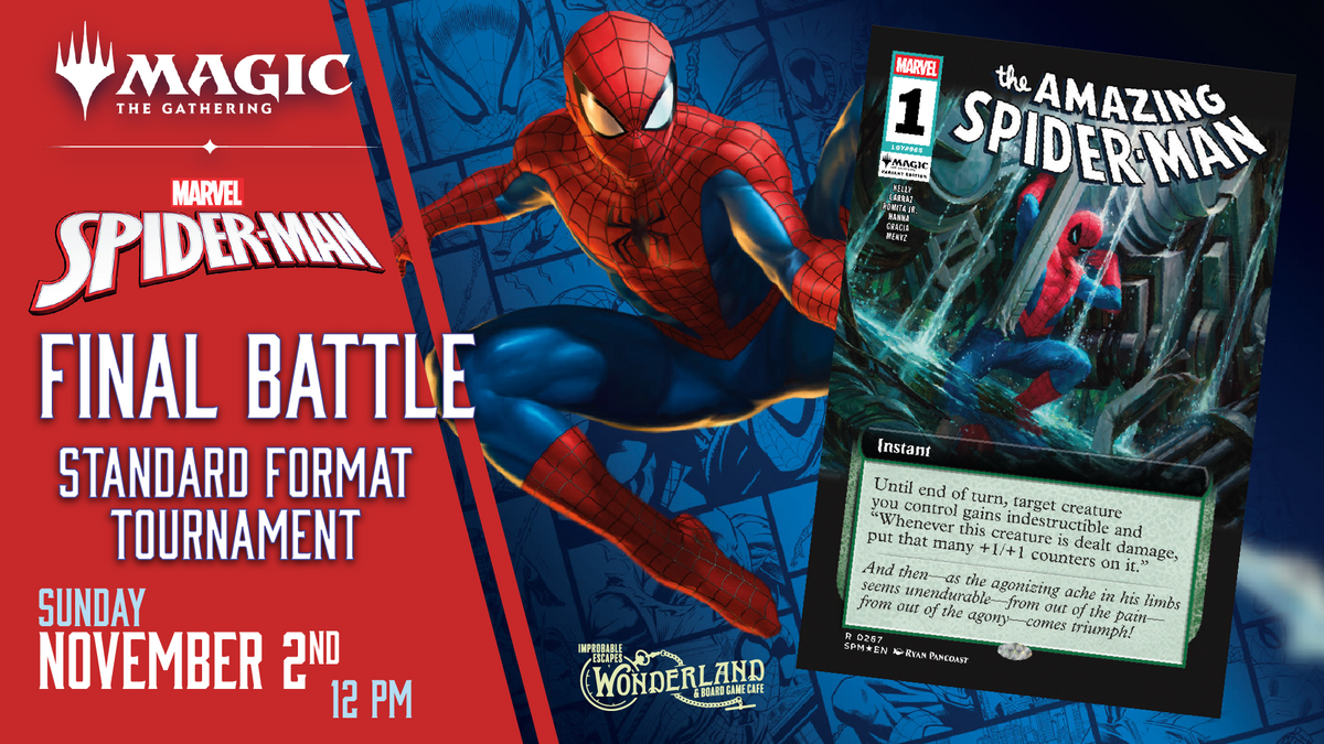 Magic: The Gathering - Marvels Spider-Man The Final Battle Ticket - November 2, 2025