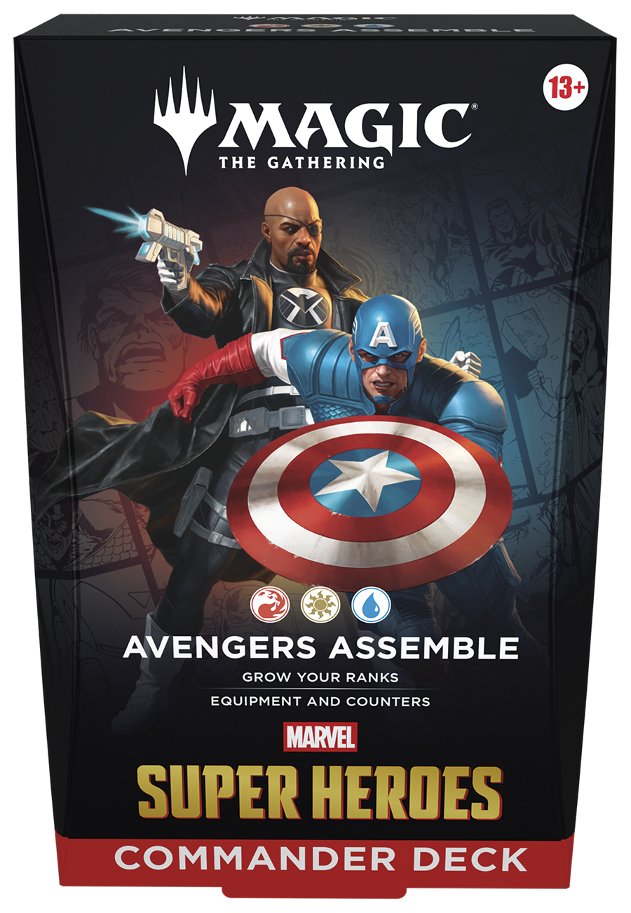 Magic: The Gathering - Marvel Super Heroes - Commander Deck Set PRE-ORDER