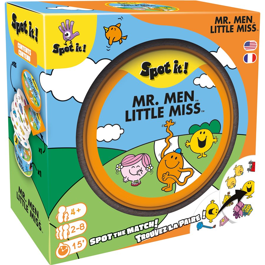 Spot It! Mr. Men and Little Miss