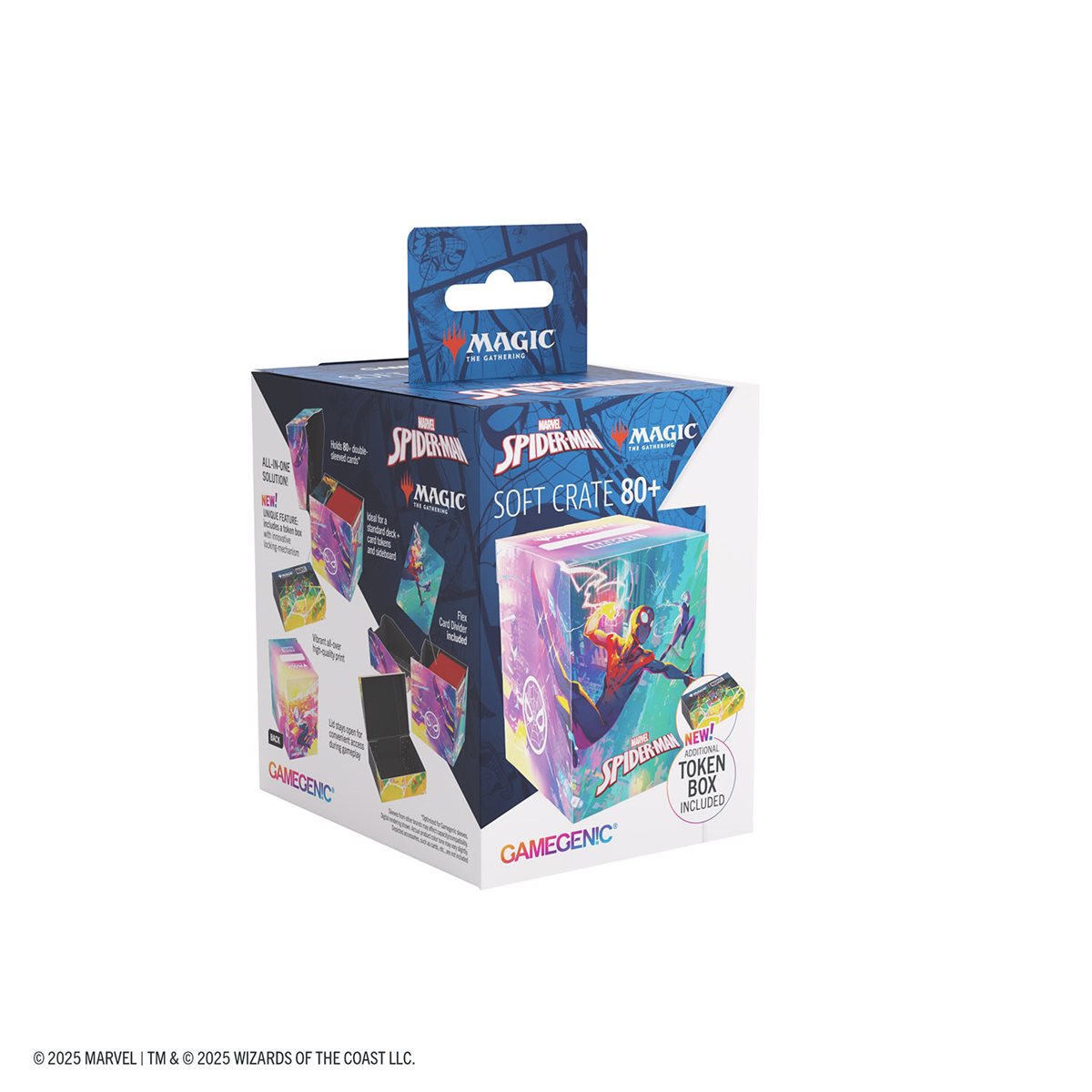 Gamegenic Spiderman Soft Crate Deck box