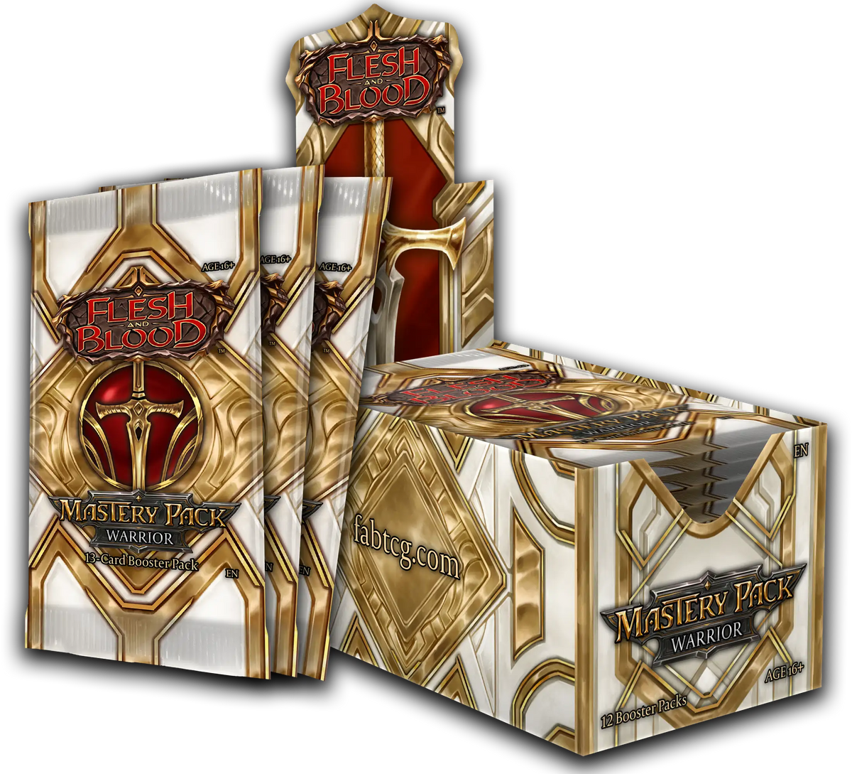 Flesh and Blood TCG - Mastery Pack Warrior Booster Box PRE-ORDER