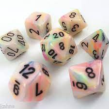 Dice: Chessex -- 7-Piece Polyhedral Sets