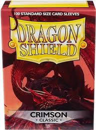 Dragon Shield Card Sleeves - Crimson (Classic)