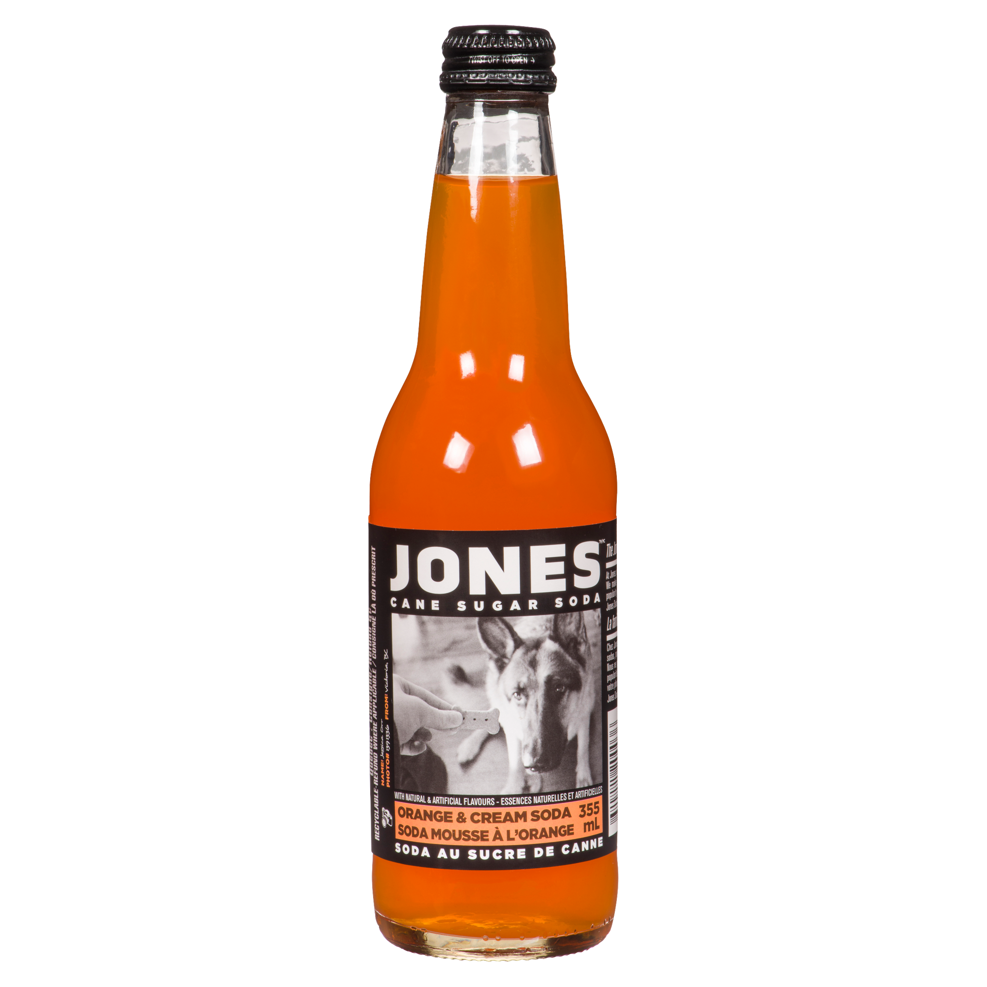 Jones Orange Cream Soda