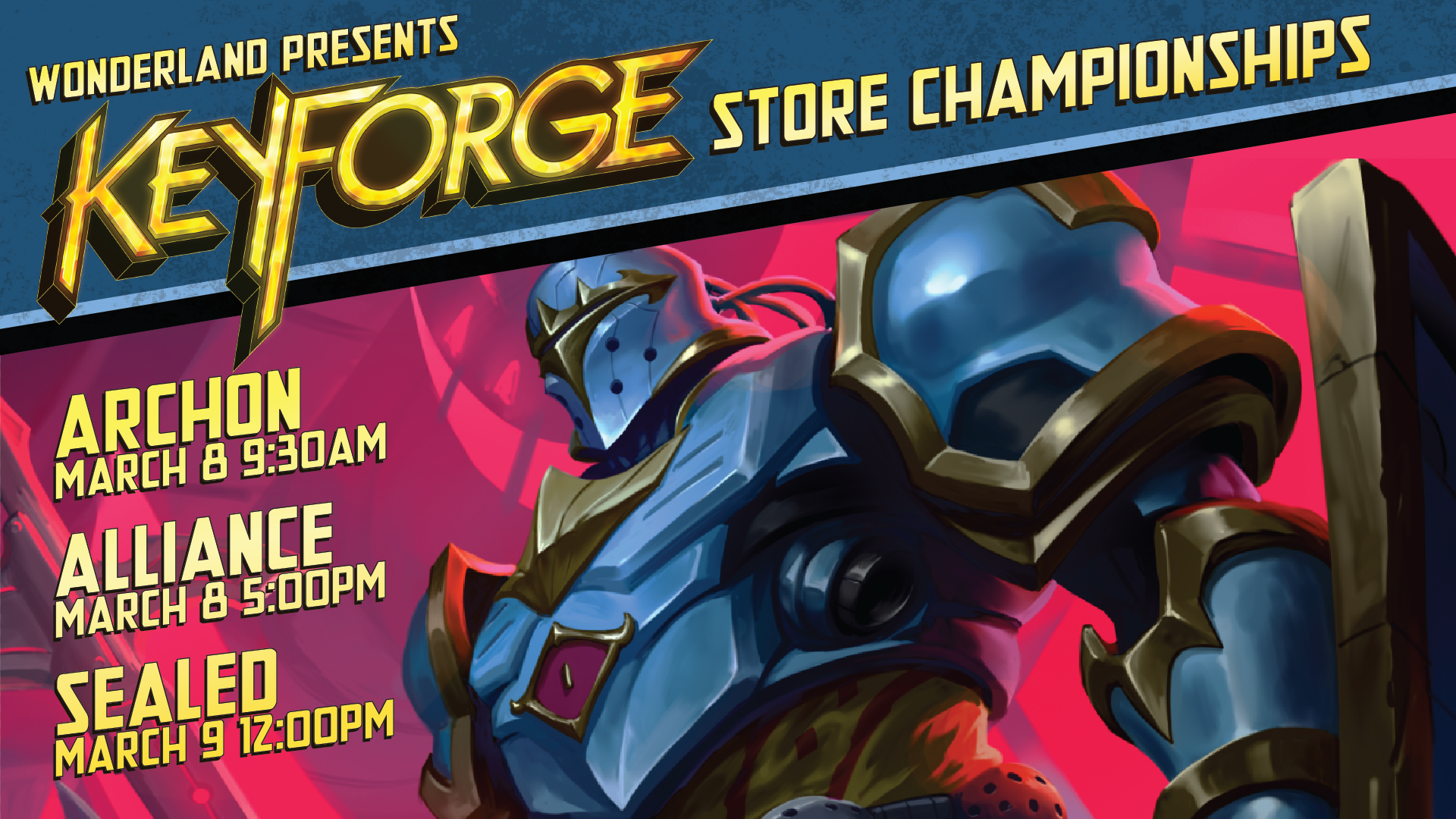 KeyForge: Store Championship March 8-9 2025