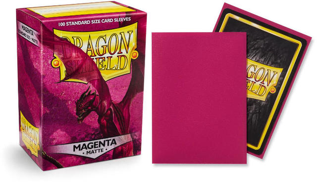 Dragon Shield Card Sleeves - Magenta (Matte)