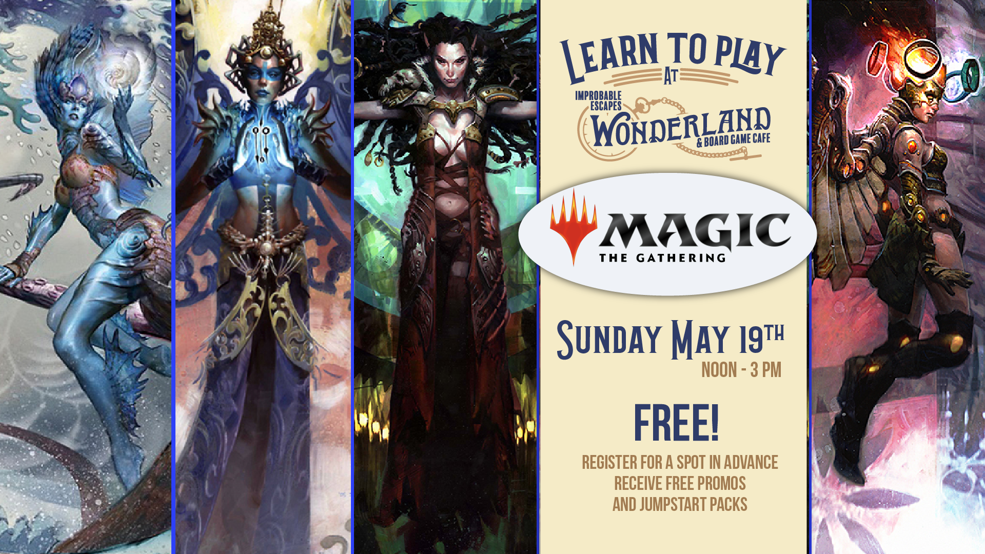 Magic: The Gathering - Learn to Play Event, May 19th 2024