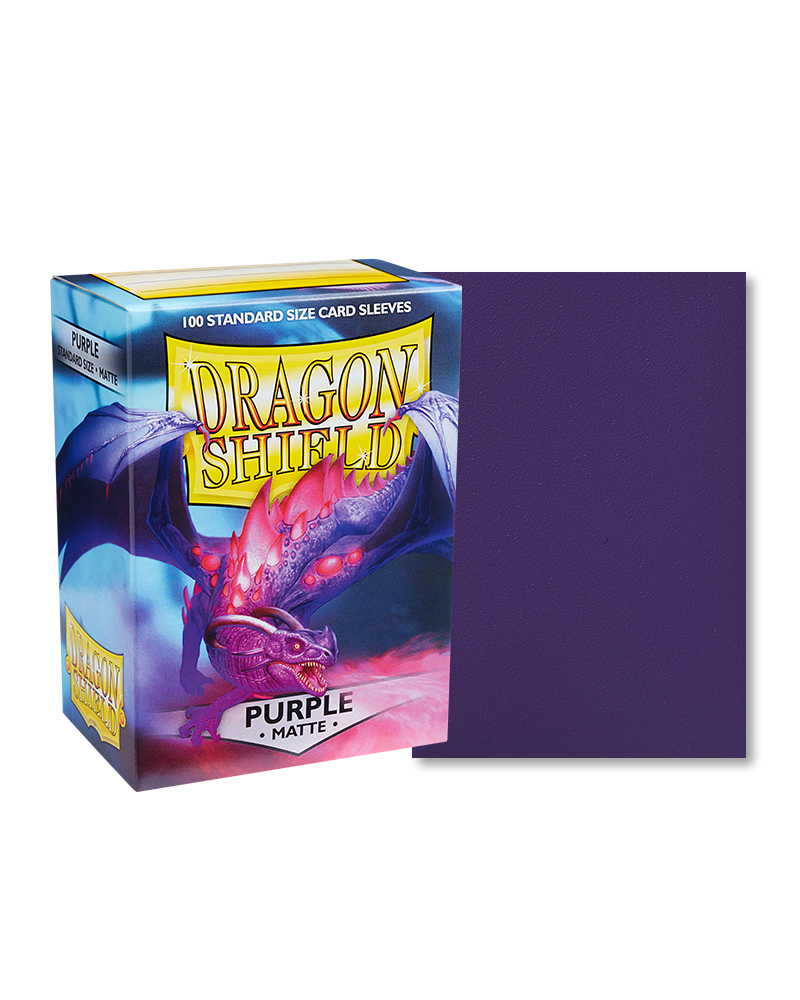 Dragon Shield Card Sleeves - Purple (Matte)