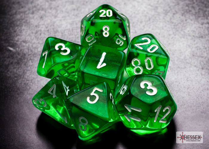 Dice: Chessex -- Mini Polyhedral 7-piece Sets
