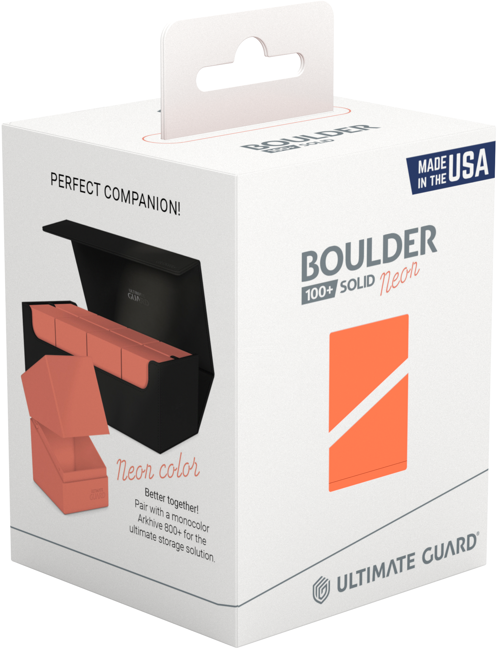 Boulder Deck Case - Neon Orange