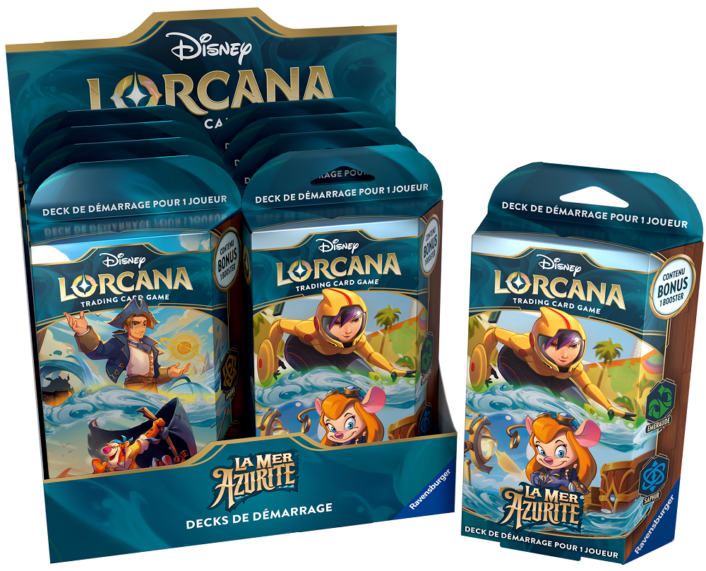 Lorcana: Azurite Sea - Starter Decks Bundle