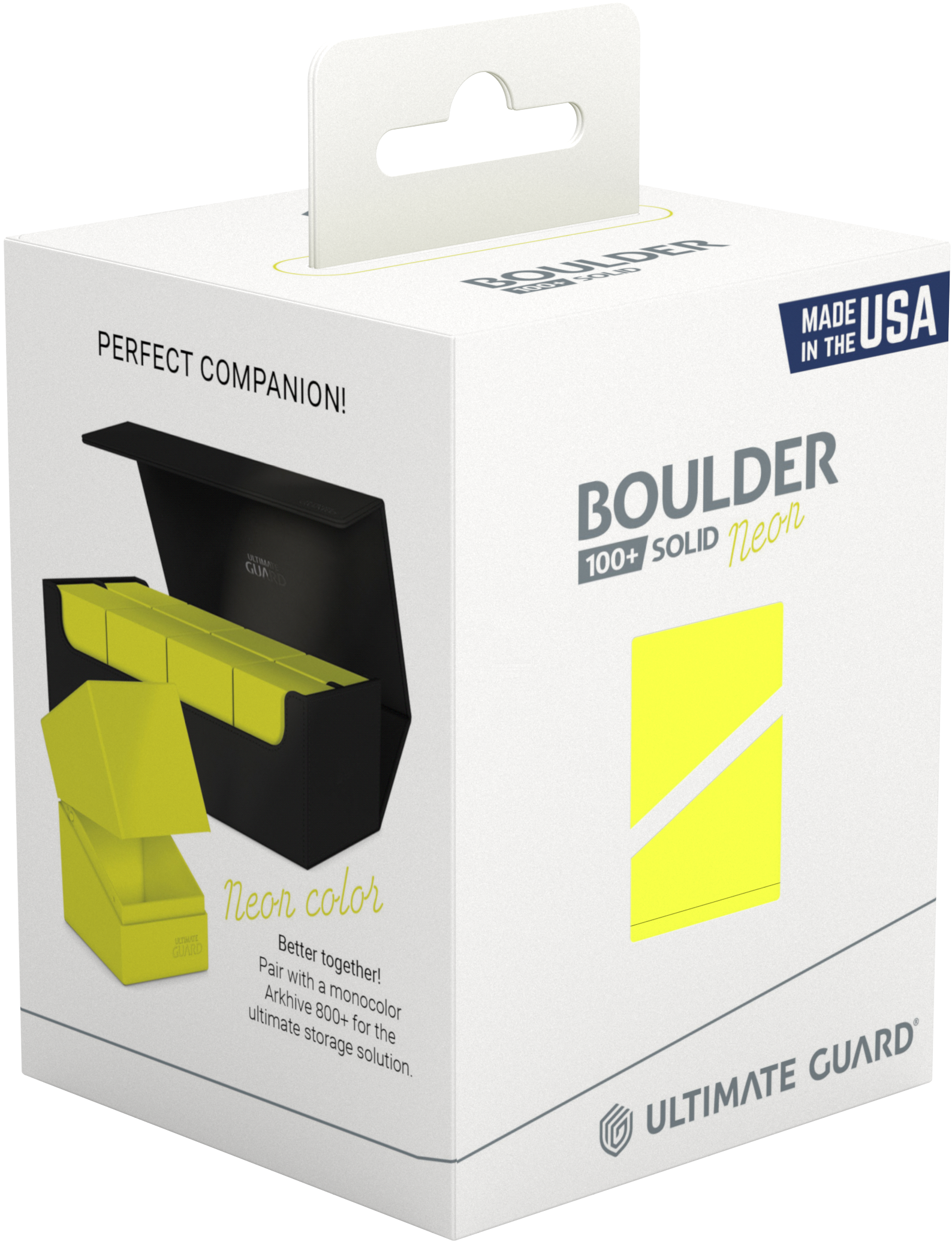 Boulder Deck Case - Neon Yellow