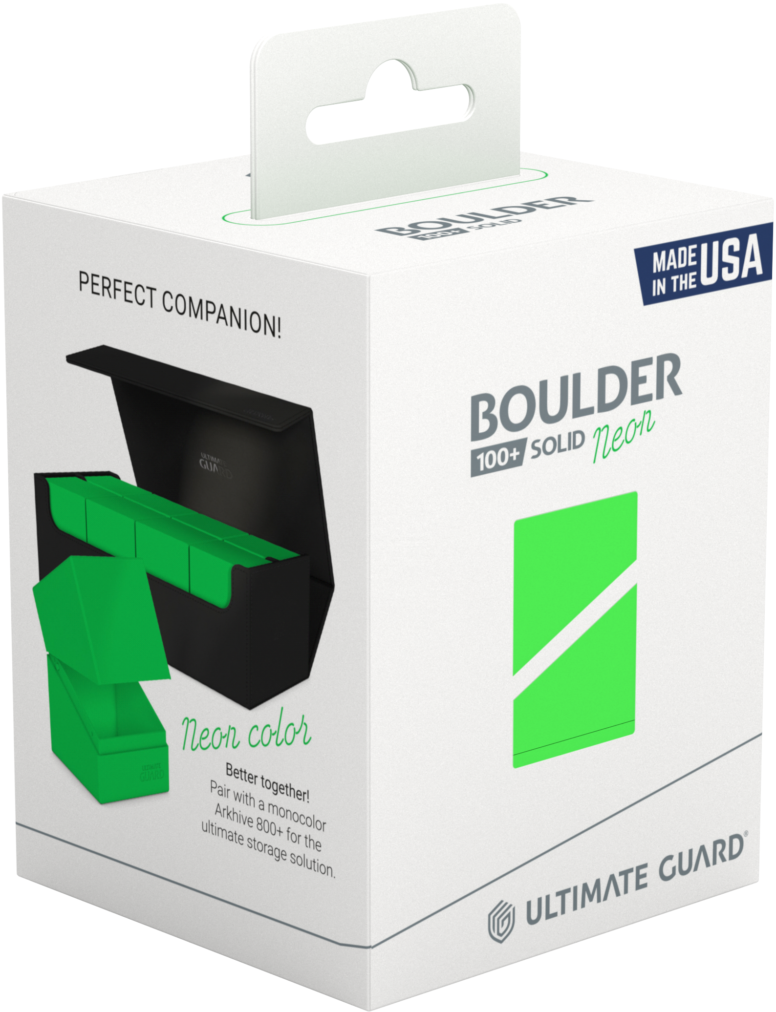 Boulder Deck Case - Neon Green