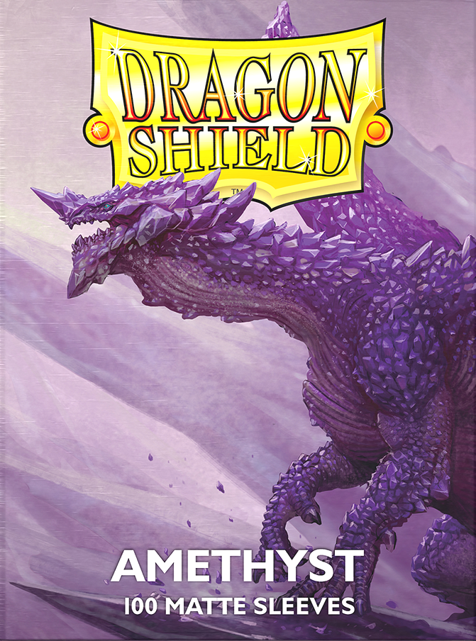 Dragon Shield Card Sleeves - Amethyst (Matte)