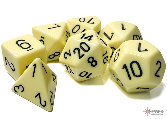 Dice: Chessex -- 7-Piece Polyhedral Sets