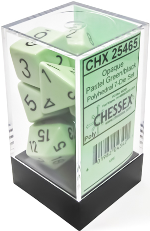 Dice: Chessex -- 7-Piece Polyhedral Sets