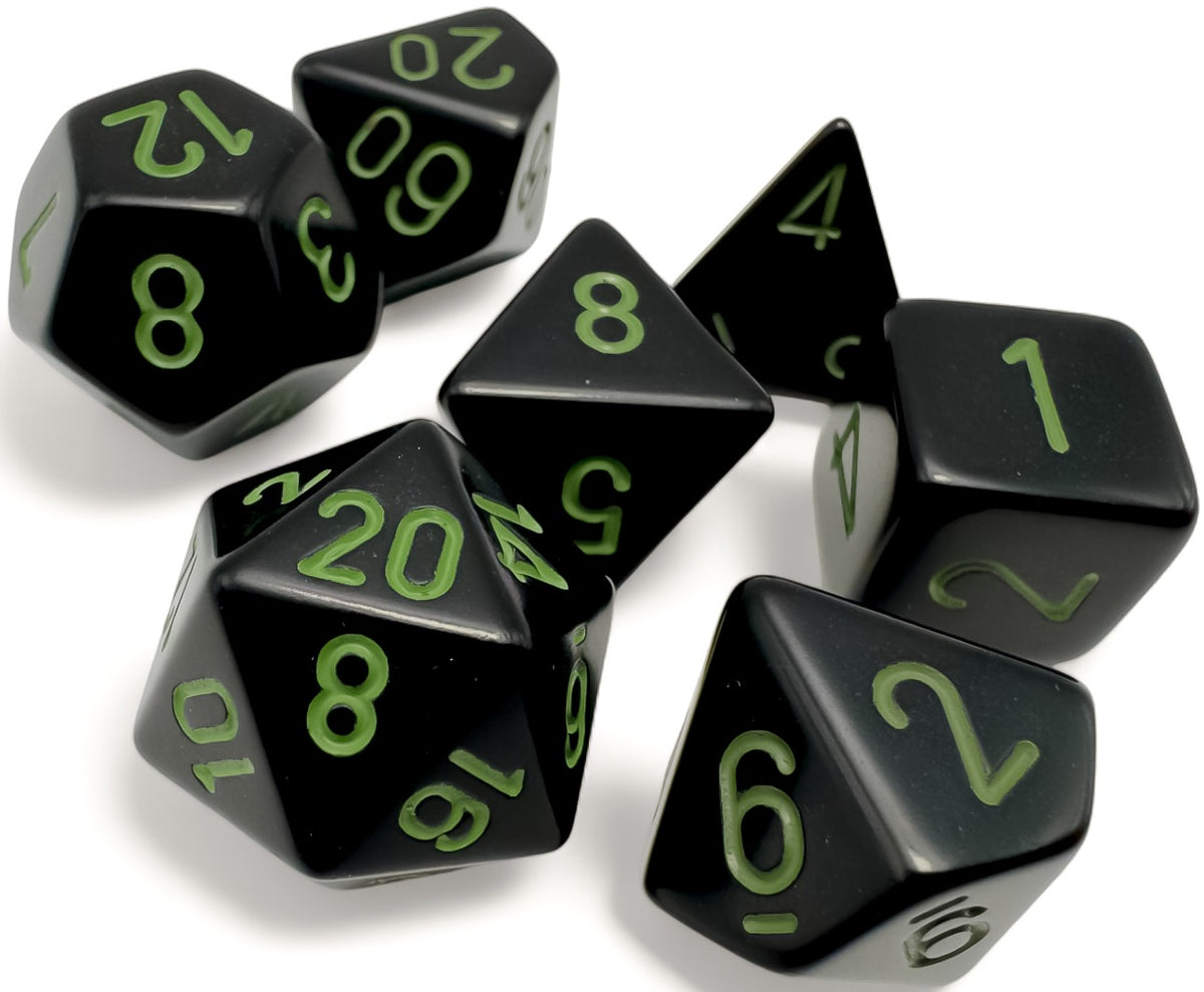Dice: Chessex -- 7-Piece Polyhedral Sets