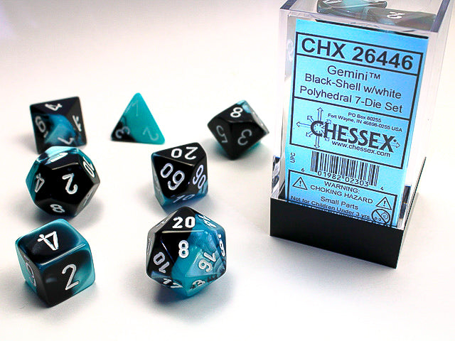 Dice: Chessex -- 7-Piece Polyhedral Sets
