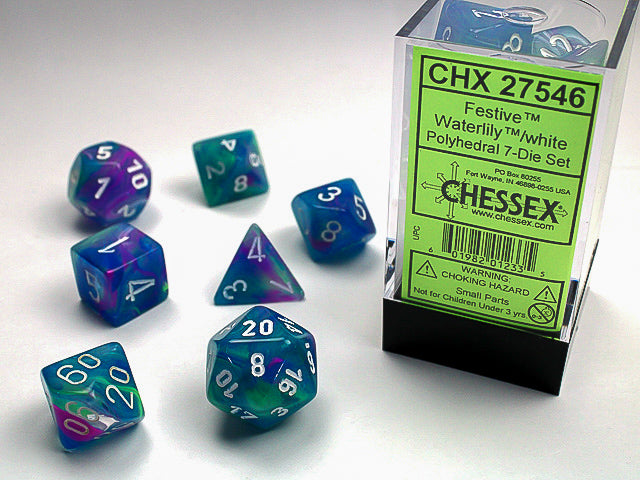 Dice: Chessex -- 7-Piece Polyhedral Sets