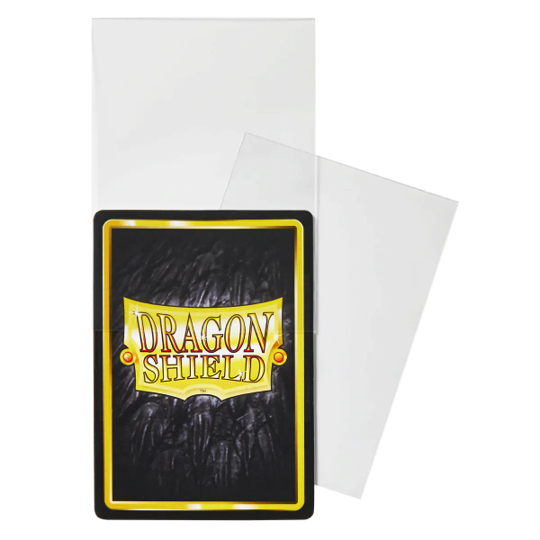 Dragon Shield Card Sleeves - Reinforced Thickness Perfect Fit Clear