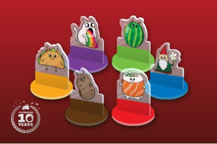 Exploding Kittens The Board Game: Acrylic Meeples