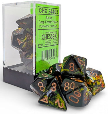 Dice: Chessex -- 7-Piece Polyhedral Sets