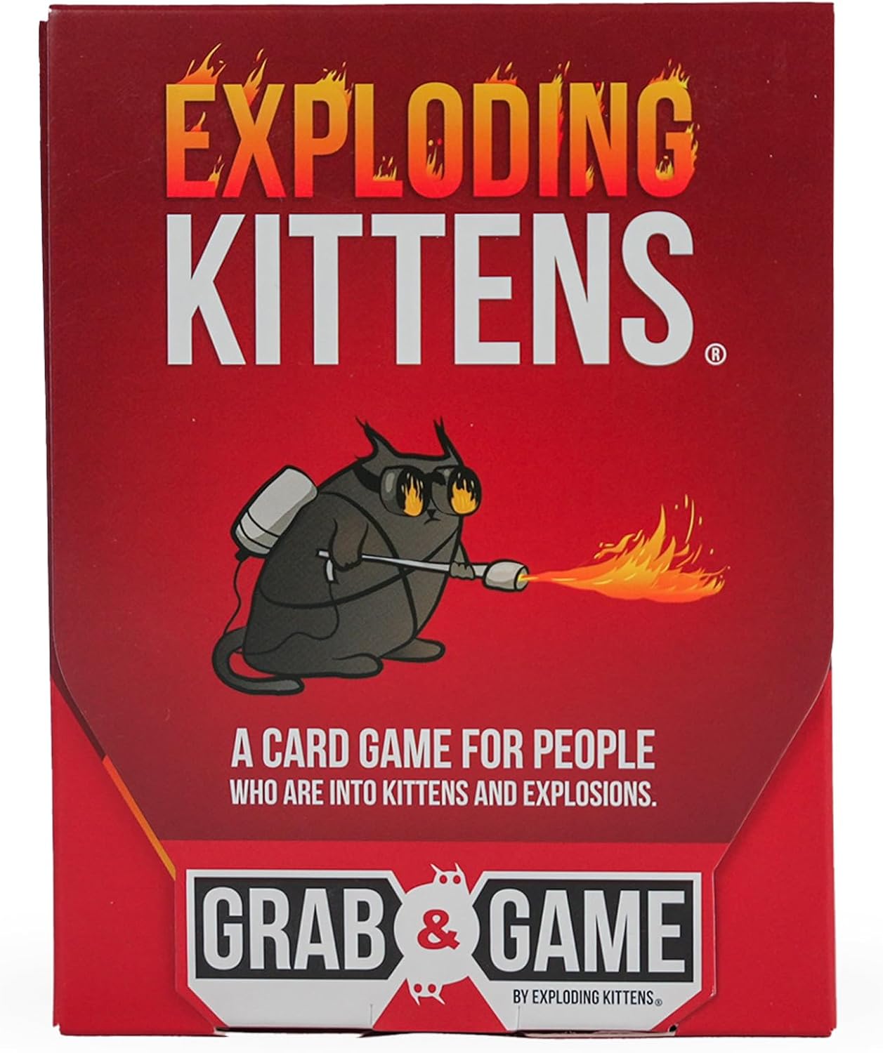 Exploding Kittens Card Game - Grab & Game