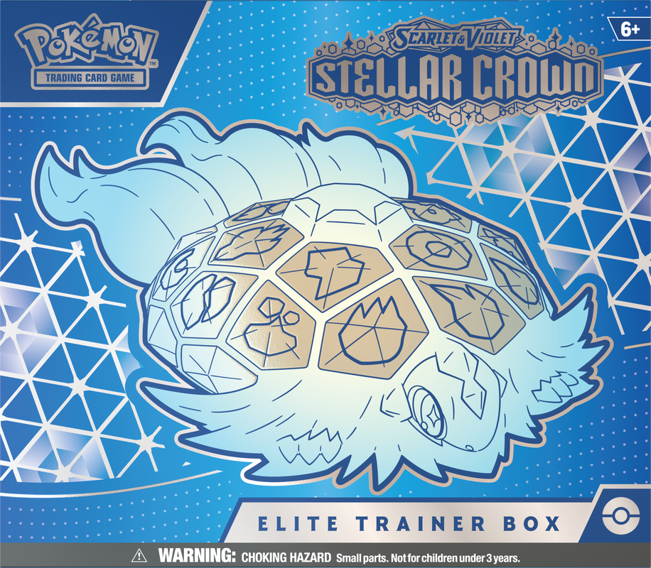 Pokémon TCG Stellar Crown - Elite Trainer Box