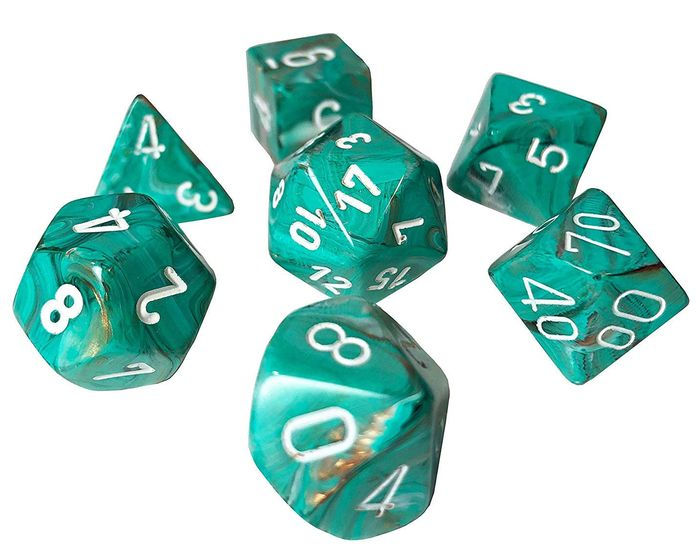 Dice: Chessex -- Mini Polyhedral 7-piece Sets