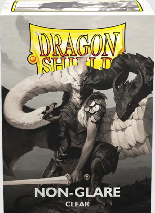 Dragon Shield Card Sleeves - Clear (Non-Glare Matte, 100ct)