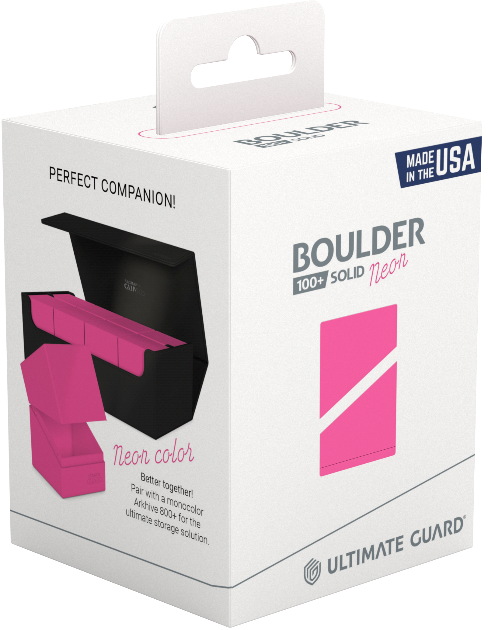 Boulder Deck Case - Neon Pink