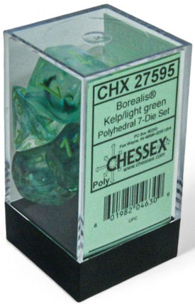 Dice: Chessex -- 7-Piece Polyhedral Sets