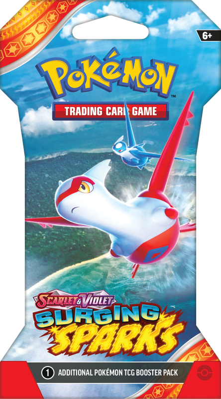 Pokemon TCG  - Surging Sparks Pack (10 cards)