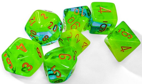 Dice: Chessex -- 7-Piece Polyhedral Sets