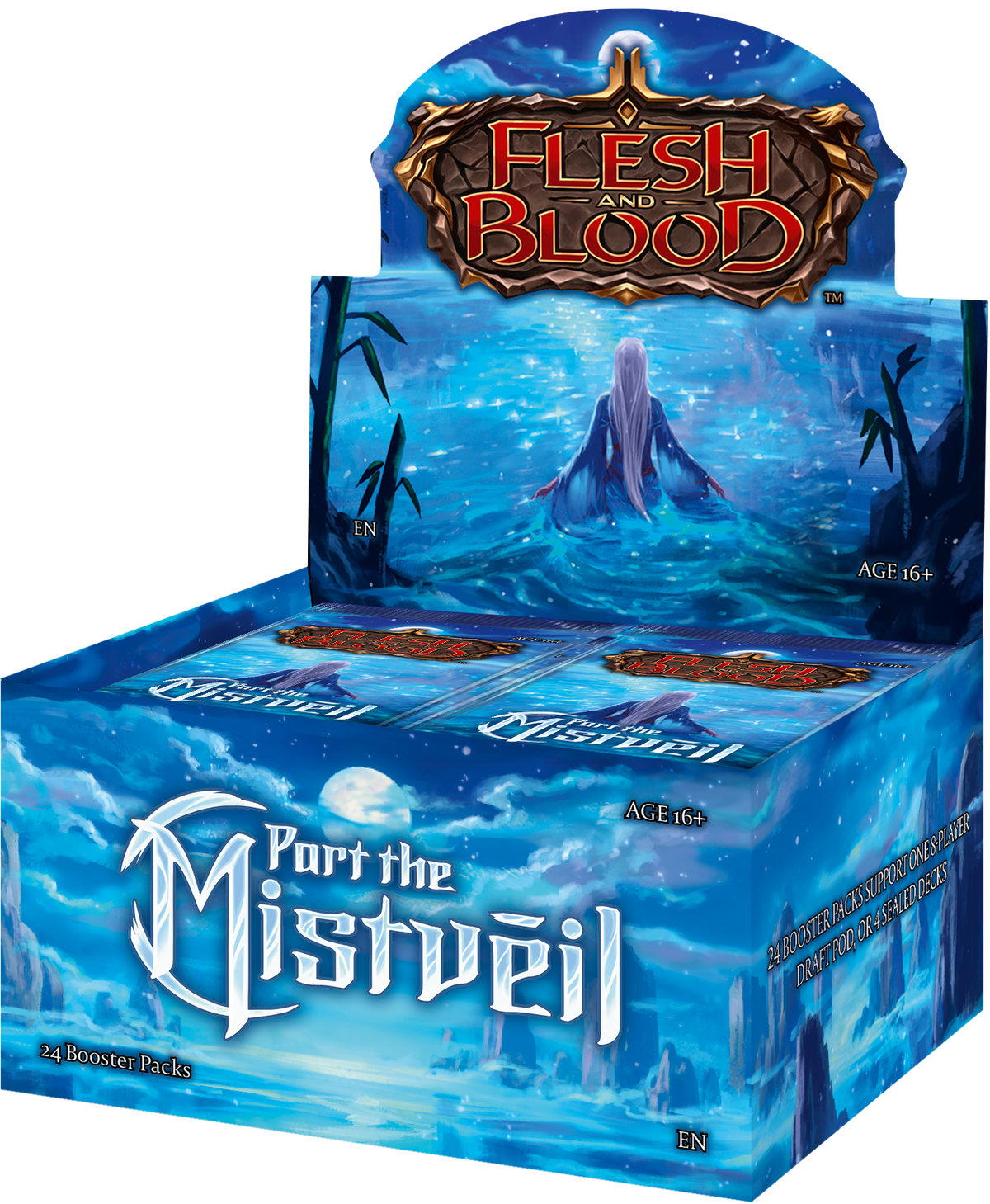 Flesh and Blood TCG - Part the Mistveil - Booster Pack (16-Card)
