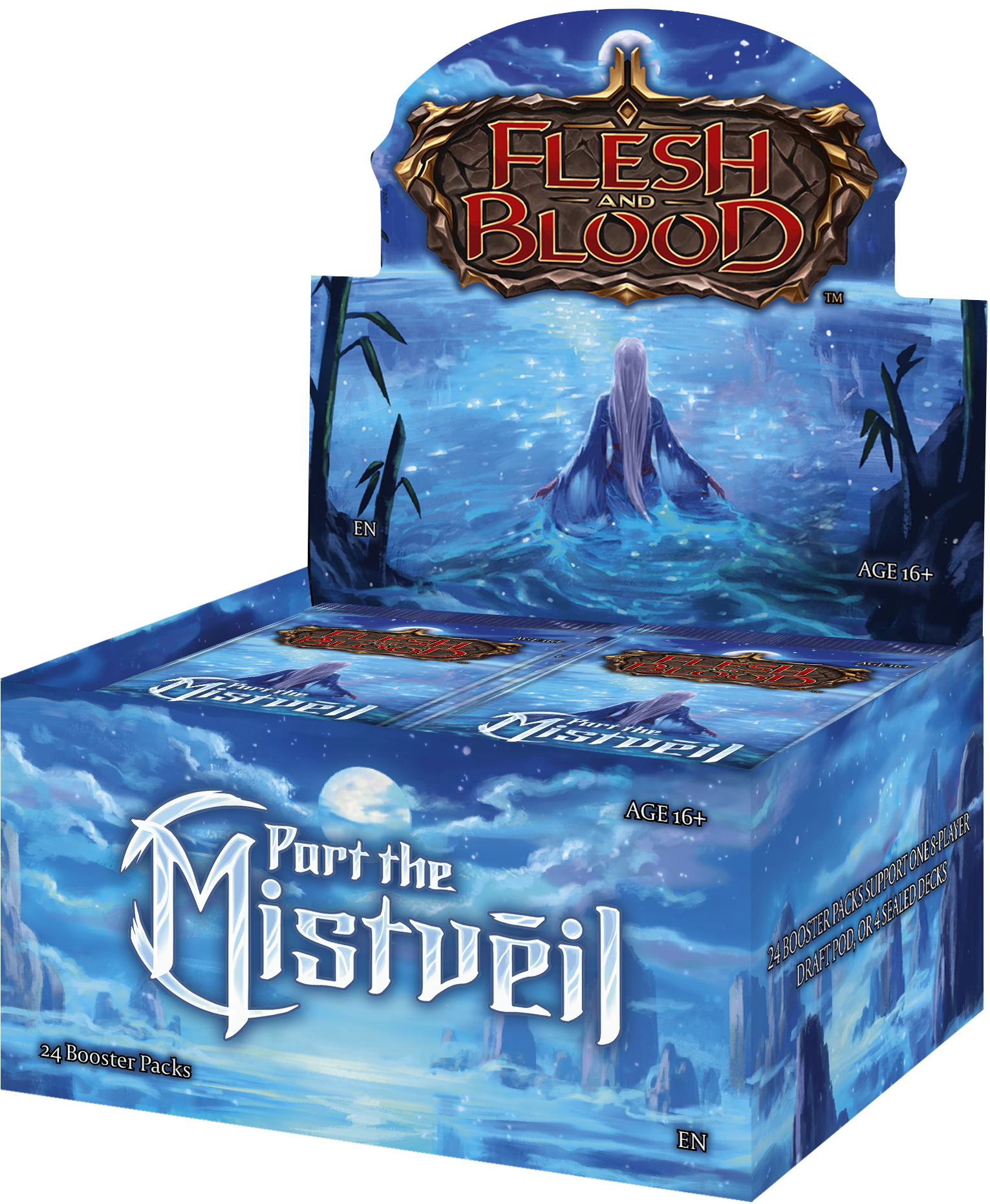 Flesh and Blood TCG - Part the Mistveil - Booster Pack (16-Card)