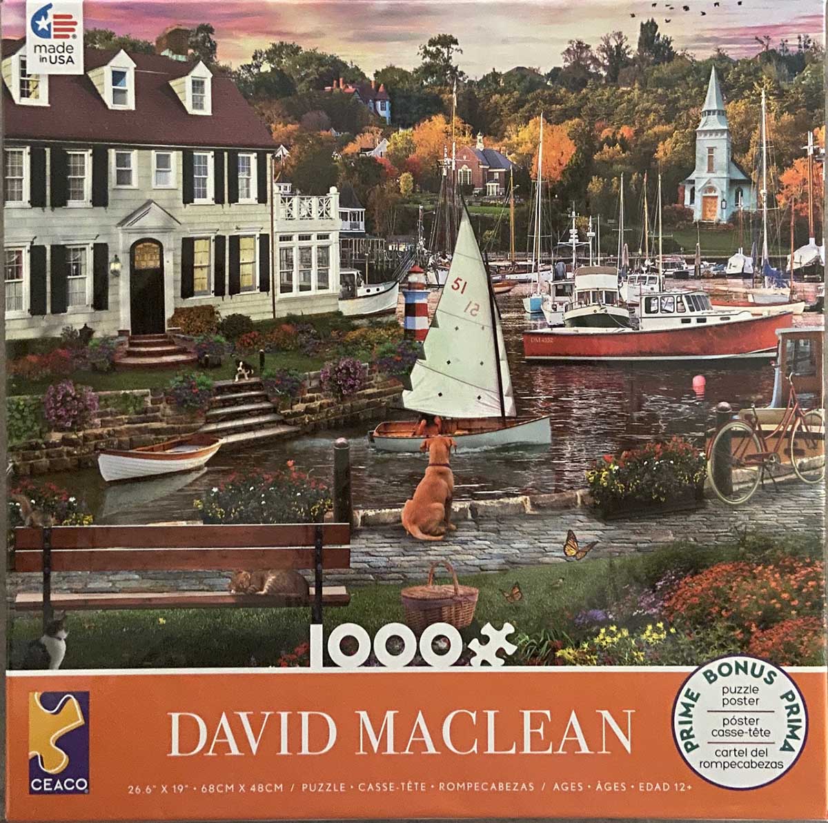Assorted Puzzles, by David Maclean (1000 pieces)
