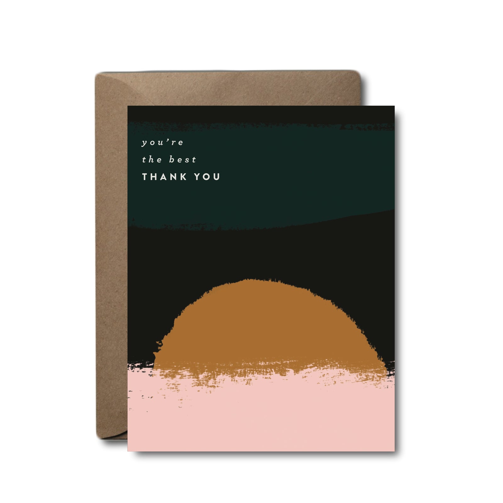 You're The Best Thank You Greeting Card