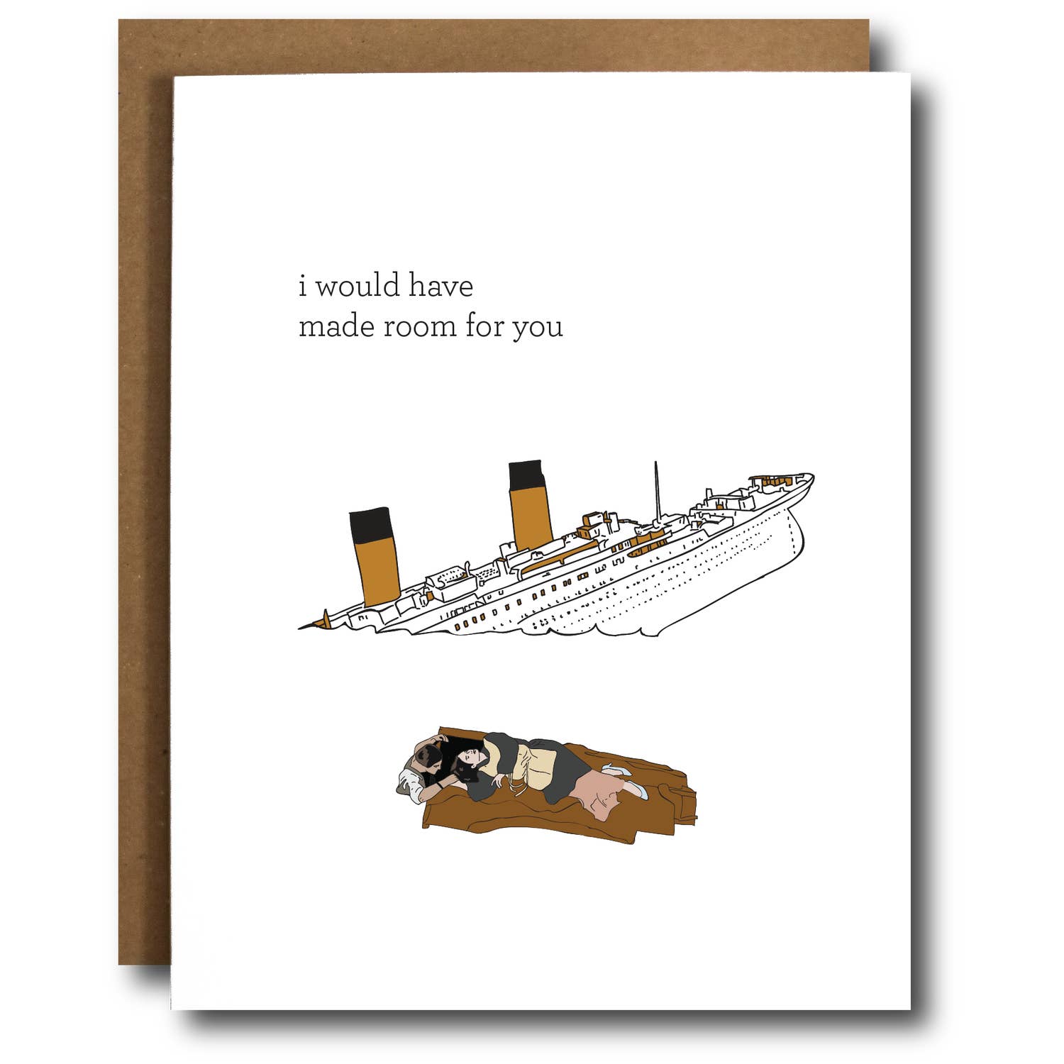 Stronger than Titanic Love Funny Valentine's Card